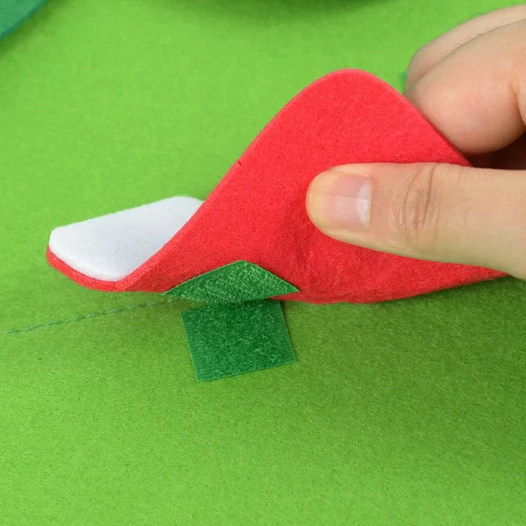 Wooden fraction puzzle 