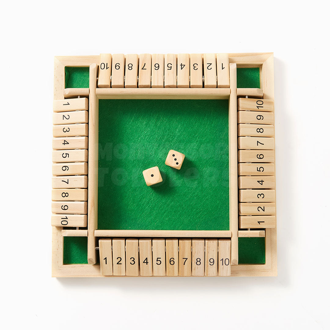 Shut the Box Dice Game – Promotes math skills