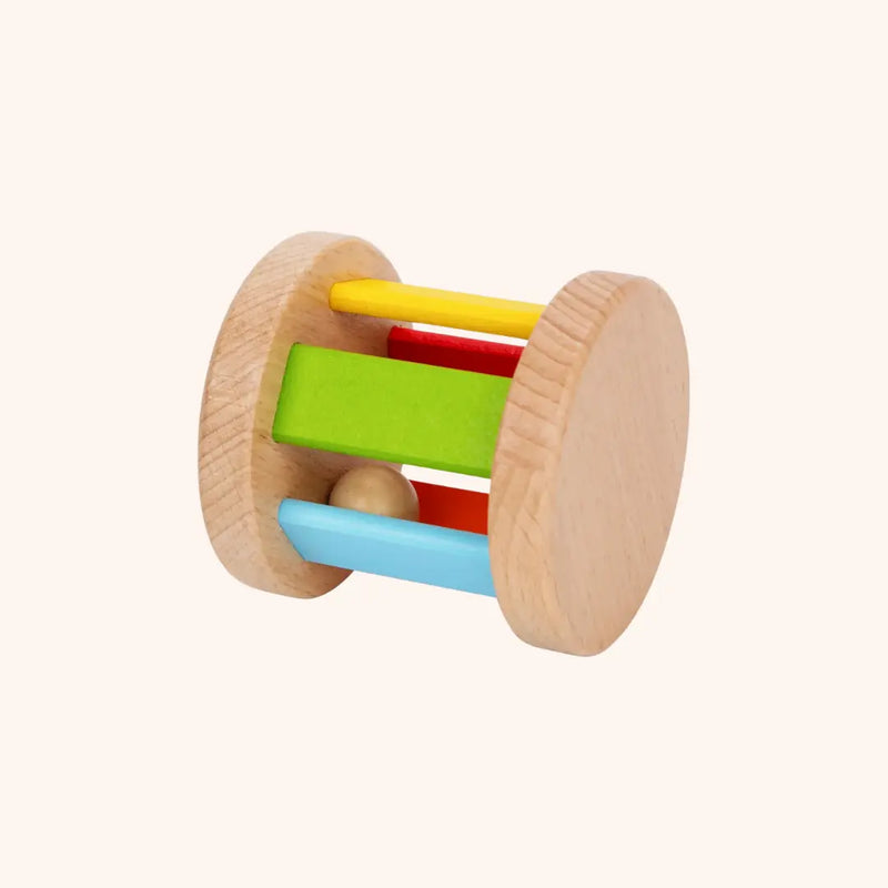 Wooden rattle