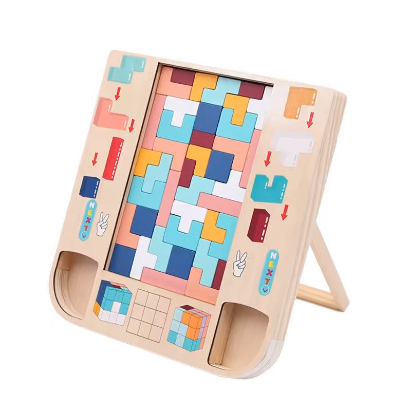 Toddlers Wooden Tetris